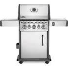 Rogue SE-425 3-Burner Propane Gas BBQ in Stainless Steel with Infrared Side and Rear Burner RSE425RSIBPSS-1 Napoleon