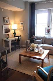 Ron S Perfectly Suited Fidi Flat Living Room Office Combo Desk In Living Room Small Apartment Living Room