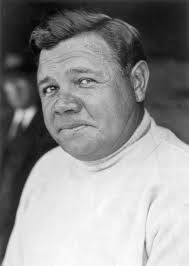 George H. Ruth (1895-1948). /Nknown As Babe Ruth. American Professional  Baseball Player. Babe Ruth Interviewed By Graham Mcnamee Between Innings At  A Yankee Baseball Game In The 1930S. Poster Print by Granger