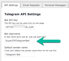 Jun 29, 2021 · bot api 5.3 with dedicated bot menu and stickers importing ability for developers telegram has made it easier for users to communicate with bots, by adding a special menu button that let them. Telegram Bot Telegram Creating A Bot And Connecting It To Plugin Creativeminds Products Documentation