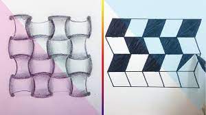 How to draw 3d dew drop on ldraw 3d eaf: How To Draw 3d Optical Illusions Step By Step Mind Blown Art