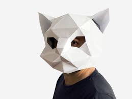 Diy Cat Mask Template Paper Craft Kitten Mask Diy Printable Mask Instant Pdf Download 3d Low Poly Mask Origami Cat Cute Diy Gift Idea Cat Mask Cat Mask Diy Paper Mask