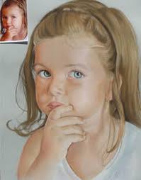 Pintura Papel Retrato