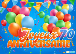 Envoyez une carte anniversaire par internet ou sur cybercartes vous propose d'envoyer des cartes de voeux virtuelles gratuites pour faire plaisir à vos. 16 Cartes Joyeux Anniversaire Age 70 Ans Gratuits 123 Cartes