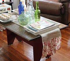 Great for entry way tables, low book shelves, dining tables, or other surfaces of your home as well. Runner For Coffee Table