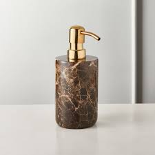 Charlemagne Brown Marble Soap Pump Reviews Cb2 Enjoy fast delivery, best quality and cheap price.