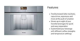 Thermador coffee machine descaler products definition math. Best Built In Coffee Machines For 2020 Reviews Ratings Prices