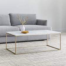 Choose from a great selection of glass, wood and marble coffee tables. West Elm Streamline Coffee Table