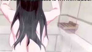 مشهد استحمام حسي مع السمراء ذات الصدور الكبيرة هنتاي. - TUBEV.SEX