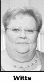 BONNIE WITTE Obituary (1944