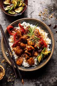 Weeknight Sesame Teriyaki Chicken With Ginger Rice Half Baked Harvest Recipe In 2020 Half Baked Harvest Recipes Harvest Recipes Recipes