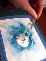 Tutorial To Make A Watercolor Portrait Use A Digital Photograph A Window And Art Masking Fluid Art Lessons Portrait Tutorial Art Projects