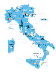 Italie (époque romaine) carte des provinces de l empire romain après 120. Elen Winata The Times Italy Illustrated Map Italy Map Map