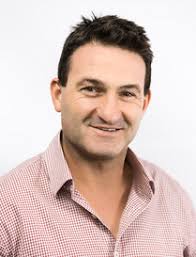 Blue White Modern Geometric Annual Report