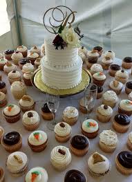 Romantic Wedding Cake With Cupcakes Cake Bakery Cakes Wedding Cakes With Cupcakes