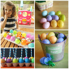 Dye wooden craft beads orange or white. Easter Egg Hunt Ideas For Kids