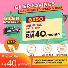 Research all mobile plan from u mobile malaysia. U Mobile Postpaid Gx58 Unlimited Shopee Malaysia