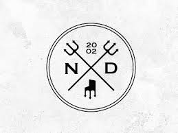 Black And White Pitchfork Pitchfork Monogram Logos Design Creative Logo Typography Design