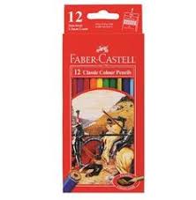 Jual Pensil Warna Faber Castell Classic 12 Panjang Di Lapak Matahari Store Pulpenfaber Pensil Warna Pensil Warna