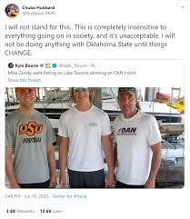Oklahoma State S Star Running Back Won T Play Because Of Mike Gundy S Shirt Crossing Broad