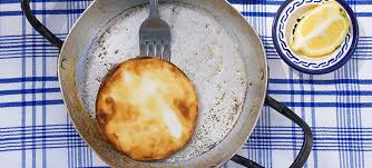 Saganaki is cheese sauteed in butter or olive oil, an irresistible classic greek meze and taverna special. Cheese Saganaki Recipe By Katerina Sakelliou