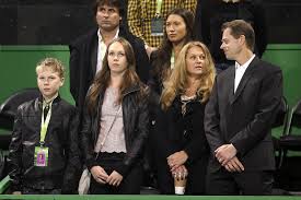 Tsonga appeared in a dapper blue suit while his wife noura was in the. Annette Edberg Stefan Edberg Annette Edberg And Stefan Edberg Photos Zimbio