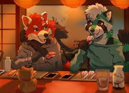Ragscoon By Solarbyte Fursuit Furry Anthro Furry Furry Couple