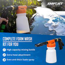 Maybe you would like to learn more about one of these? Swiftjet Car Wash Foam Gun Sprayer With Thick Suds Adjustable Water