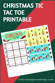 Maybe you would like to learn more about one of these? Christmas Tic Tac Toe Printable Kellys Thoughts On Things