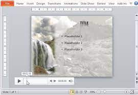 Animated Waterfall Powerpoint Template Powerpoint Powerpoint Templates Waterfall