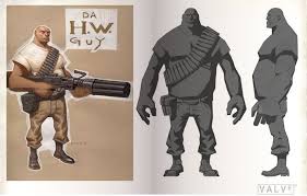 Model Sheet Tf2 Fortress Concept Art Team Fortress Team Fortress 2