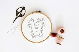 119 × 125 mm 4.69 × 4.92 stitches: . Letter V Embroidery Pattern Floral Embroidery Pattern Pdf Embroidery Pattern Initials Embroidery Pattern Embroidery Design Pdf Download Floral Embroidery Patterns Embroidery Patterns Initials