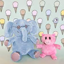Elephant Piggie Soft Toy Pair Soft Toy Soft Soft Plush