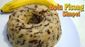 Setelah rata di bentuk, pempek lenjer, pempek telur, oya untuk pempek isian telur.sy gunakan putih telur stok yg tersisa di rumah. Resep Kue Lagi Hits Bolu Pisang Paling Mudah Tanpa Telur Dan Mixer Youtube