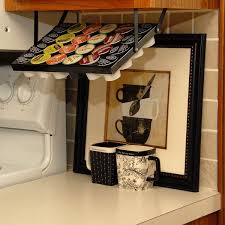 under cabinet keurig k cup holder