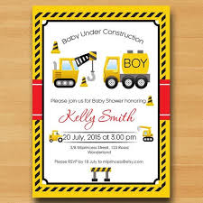 Get creative help and formatting ideas from this essential guide. 26 Beautiful Construction Baby Shower Invitations Baby Shower