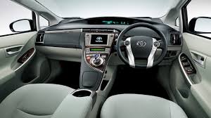 View prius interior photos and images. Toyota Prius Phv Facelift Goes On Sale In Japan