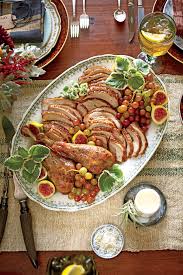 How to decorate a platter with a tomato rose flower. How To Plate A Turkey Like A Pro Southern Living