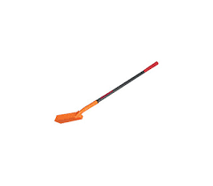 Remove broken handle from head and slide new handle into the socket neck of the shovel for easy replacement. Ames 47034 Razor Back Shovel Trenching Fib Hdl 43 In 079617470346 1