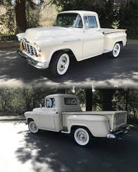 Image result for Pure White 1955 Truck