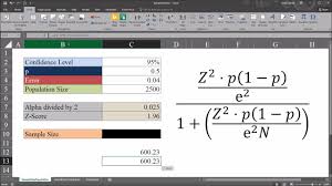 We did not find results for: Calculating The Sample Size With A Finite Population In Excel Youtube