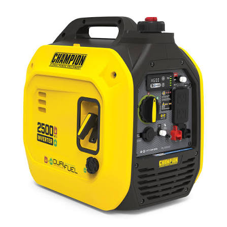Champion Power Equipment 2500-Watt Dual Fuel Portable Inverter Generator