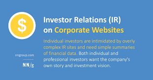 Subscribe to investor email alerts. Investor Relations Ir On Corporate Websites