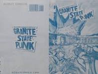 Granite State Punk #1 - Cover - Cyan - Comic Printer Plate - PRESSWORKS