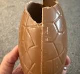Easter eggs are getting so thin these days, in a few years ...