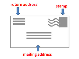 2 remove the backing and place the sticker along the top edge of the envelope you are mailing, directly to the right of the return address area. Esl Envelopes Lesson How To Address An Envelope