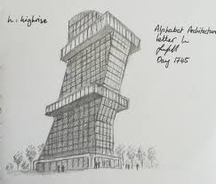 When the digestive system isn't working properly, the consequences can become uncomfortable and painful very qu. Sketchingdaily Day 1745 Alphabet Architecture Letter H Highrise R Drawing