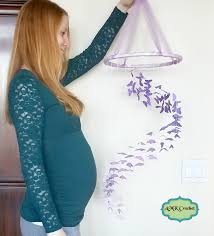 The butterfly mobile would be the perfect item to add a whimsical splash of color to your kids room or your room.you'll love making these stunning butterfly chandelier mobiles. Diy Purple Spiral Butterfly Baby Mobile Amk Crochet