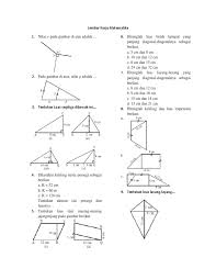 Maka, contoh soalnya adalah sebagai berikut. Lembar Kerja Matematika 1 Nilai Xo Pada Gambar Di Atas Adalah 6