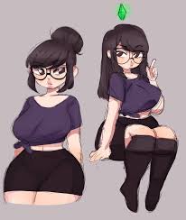 Wishin to be thicc by sc00ty on deviantart. Pin On Drawing